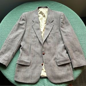 Vintage Valentino Men’s Tweed Blazer Size 44L